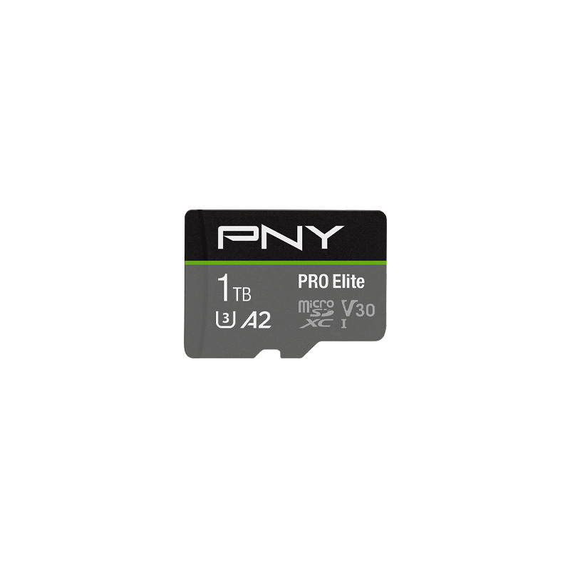 1TB PRO Elite Class 10 U3 V30 microSDXC Flash Memory Card